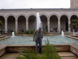 Bauer Eugen im Kurgarten Bad Kissingen Juli 2002.